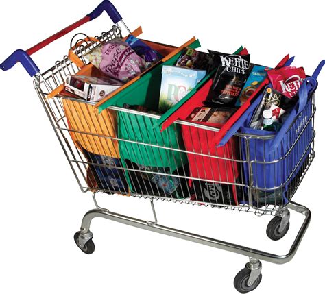 shopping bags for supermarket trolleys.